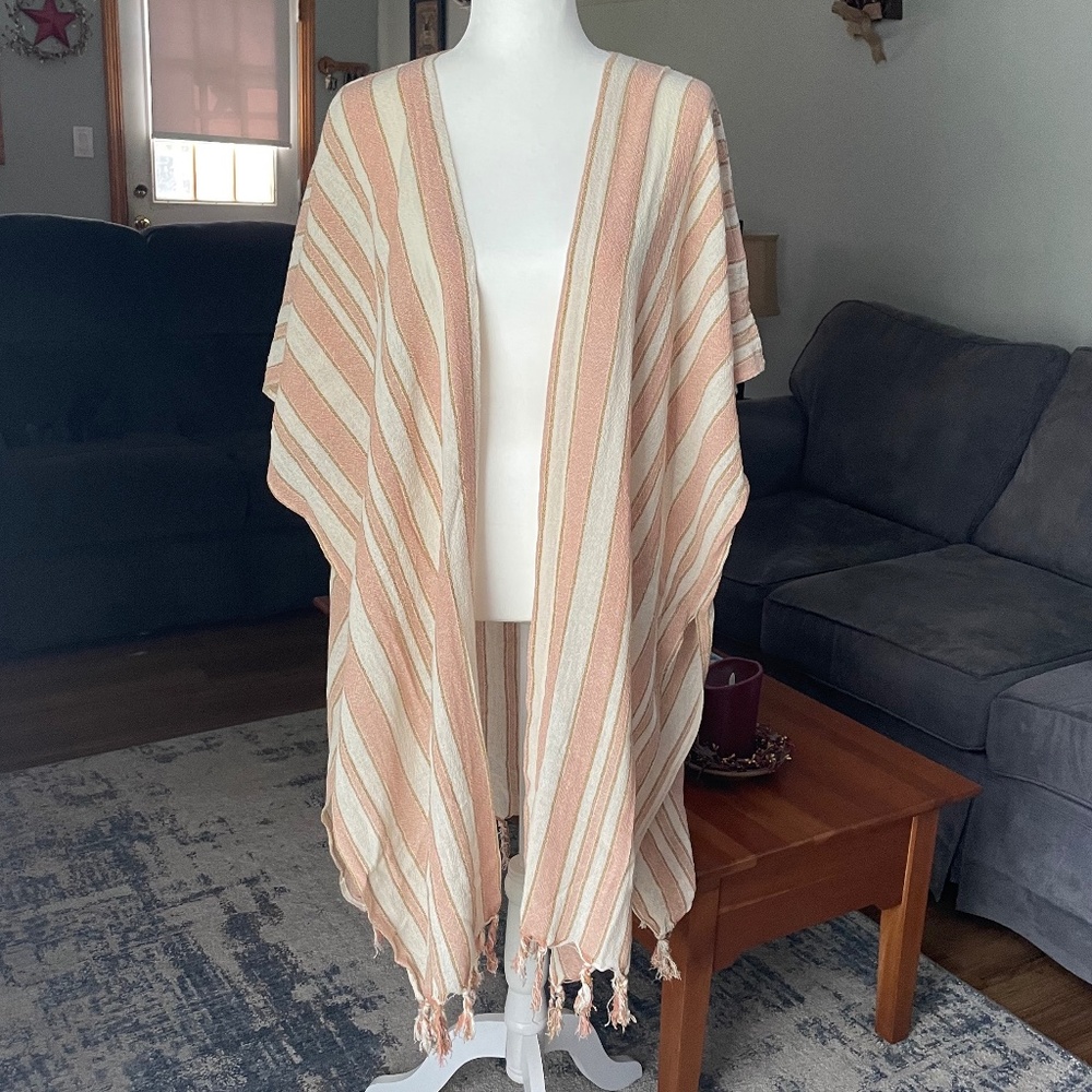 Rays for Days Cococabana Swim Coverup - Coral